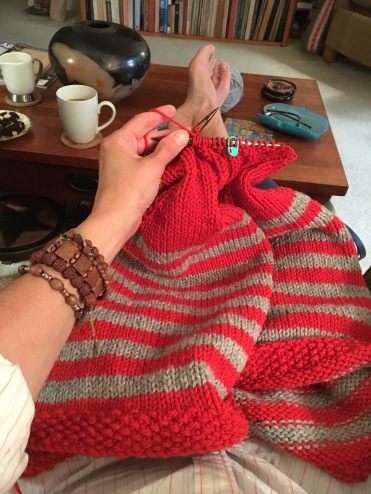 Houseproud knitting jogless stripes IMG_4334